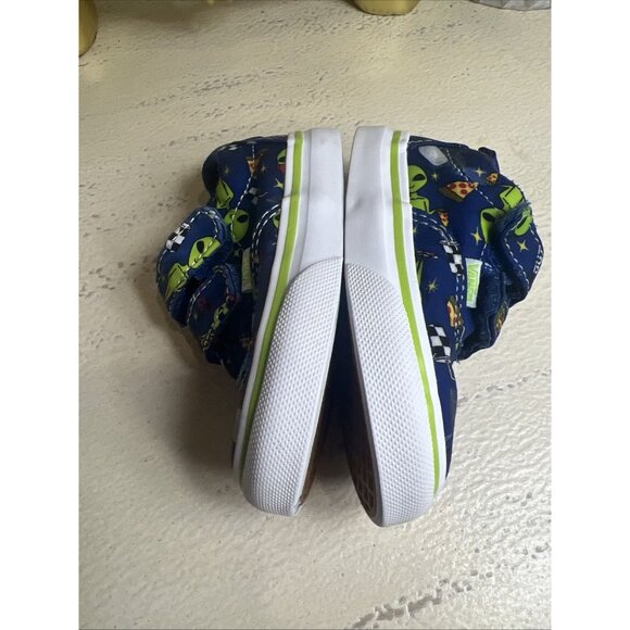 VANS WARD V SPACED OUT Tennis Shoes boys, size (TODDLER) 5 Aliens Space - Picture 7 of 10
